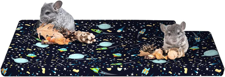 Ferret Cage Liners for Ferret Nation & Critter Nation Cages, Waterproof Chinchilla Cage Accessories, Washable Bedding, for Ferrets, Chinchillas, Rats