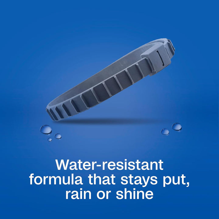 Flea & Tick Collar for Dogs & Puppies, 2 Pack, 12 Month Protection, Adjustable One Size, Kills Fleas, Ticks & Repels Mosquitoes, excluding California