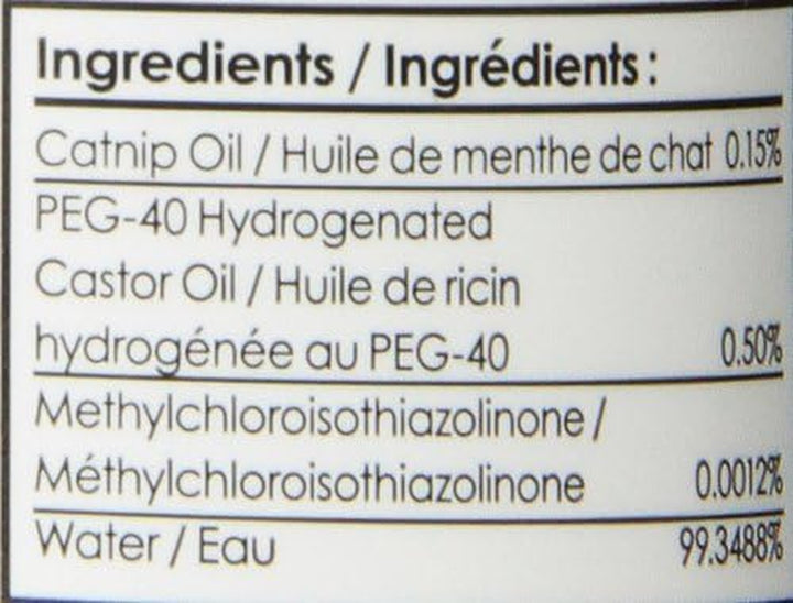 Catnip Mist Spray for Cats & Kittens, Safe for Pets - 7 Fluid Ounces