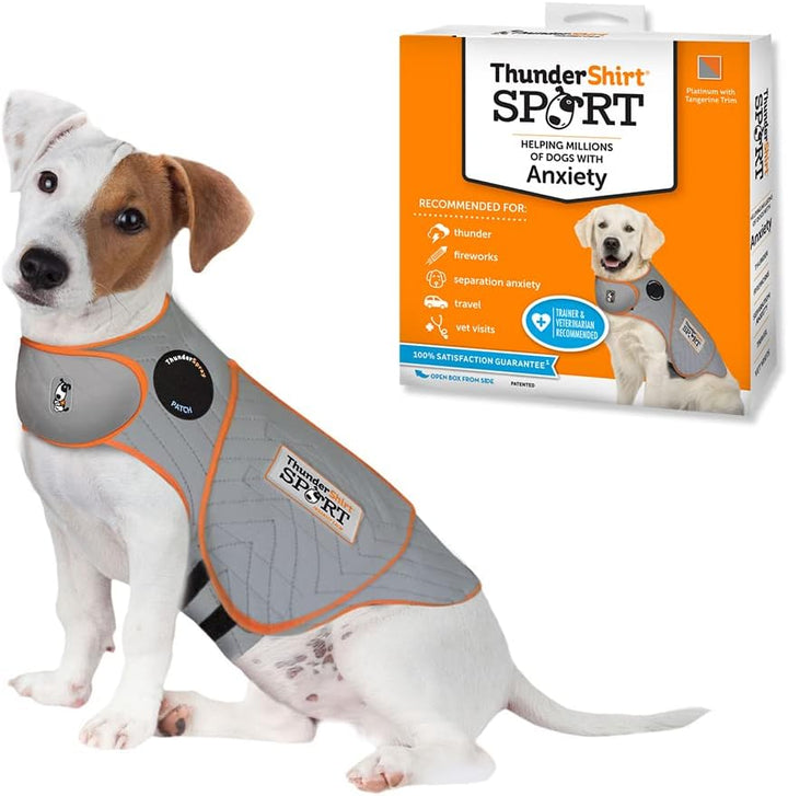 for Dogs, Large, Platinum Sport - Dog Anxiety Relief Calming Vest