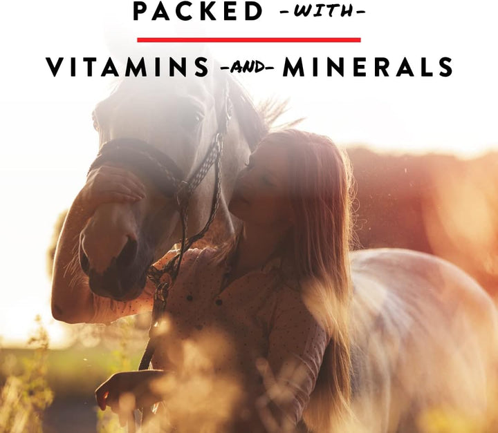 Apple Wafers, Treats for Horses, Packed with Vitamins & Minerals, Apple Flavored Horse Treats, 20 Lbs