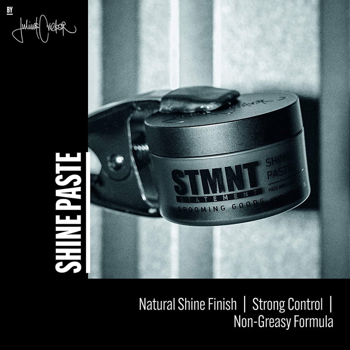 STMNT Grooming Goods Shine Paste | Natural Shine Finish | Strong Control | Non-Greasy Formula
