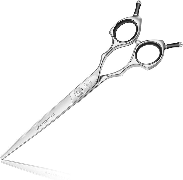 Dog Grooming Scissors, Curved Scissors for Dog Grooming, 6.5 Inch, 30 Degree of Curved Blade,Light Weight, Pet Shears for Trimming Face and Paws.