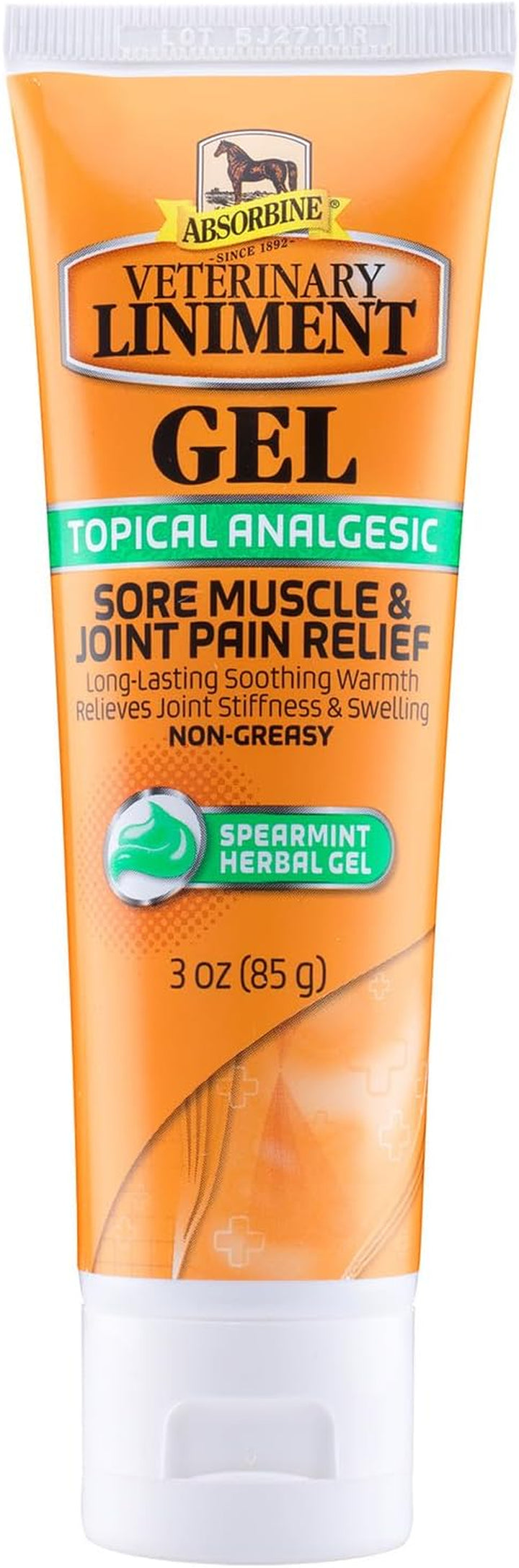 Veterinary Liniment Topical Analgesic Sore Muscle and Arthritis Pain Relief Warming Liniment Rub, 12 Ounce Gel