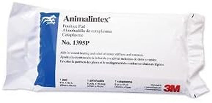 Animalintex Hoof & Wound Poultice Pad, 8" X 16" – Hot/Cold Veterinary Dressing for Horses