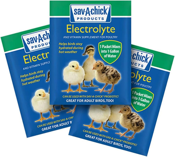 9 Pack of Electrolyte and Vitamin Supplement Strip for Poultry , Birds, Chickens, Ducks, Turkeys