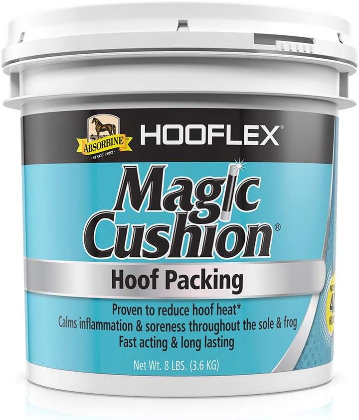 Hooflex Magic Cushion, Veterinary Formulated Fast-Acting Relief, Reduce Hoof Heat for up to 24 Hours, 2 Lb Tub