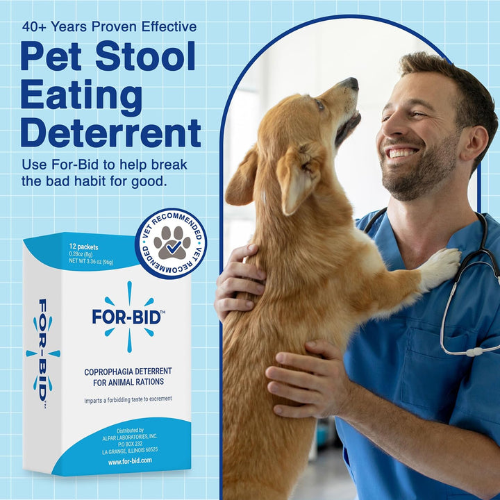 Stool Eating Deterrent for Dogs & Cats – Vet-Recommended Coprophagia Deterrent for Dogs for 50+ Years – Effective, Pet Safe, Helps Reduce Odors & Won'T Alter Food Taste – Made in the USA