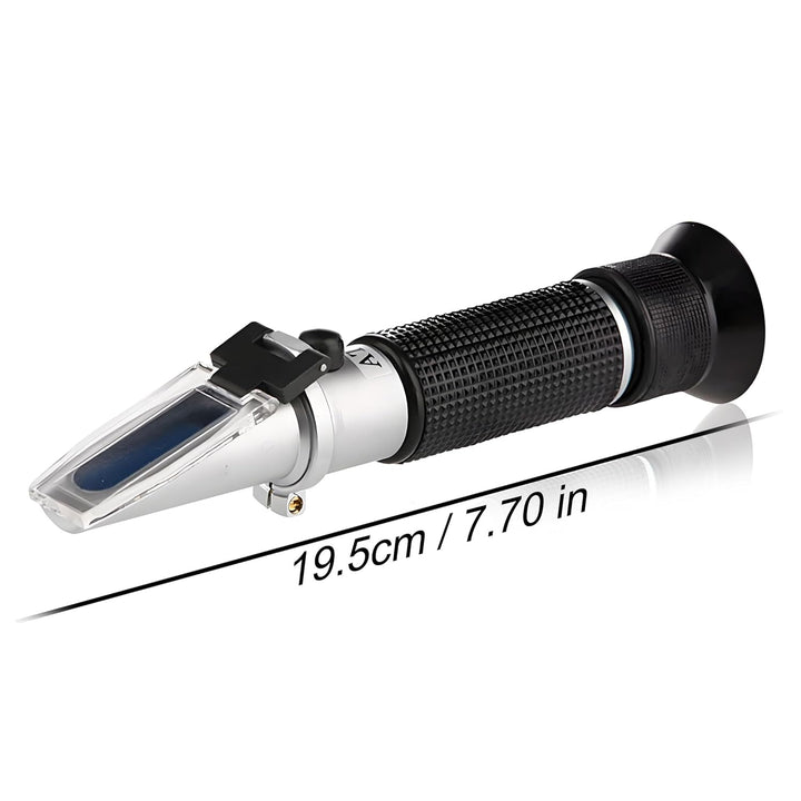 Seawater Salinity Refractometer, Automatic Temperature Compensation Sea Water Salinity Measurer for Aquarium, Hydrometer, 0-100Ppt & 1.000-1.070 Salinity Specific Gravity