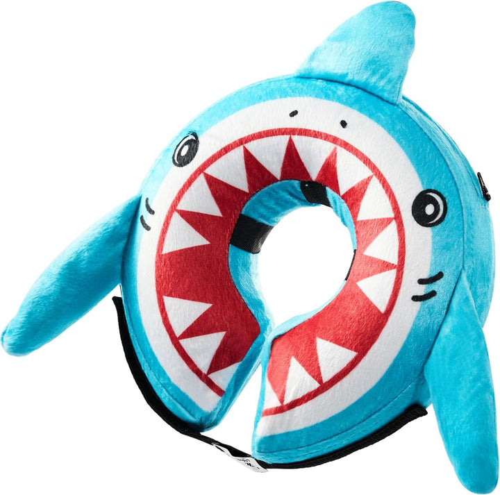 Inflatable Dog Cone Collar Alternative, Soft Dog Cone for Small Medium Large Dogs and Cats, Neck Recovery Ecollar Donut Collar after Surgery (Large, Blue)