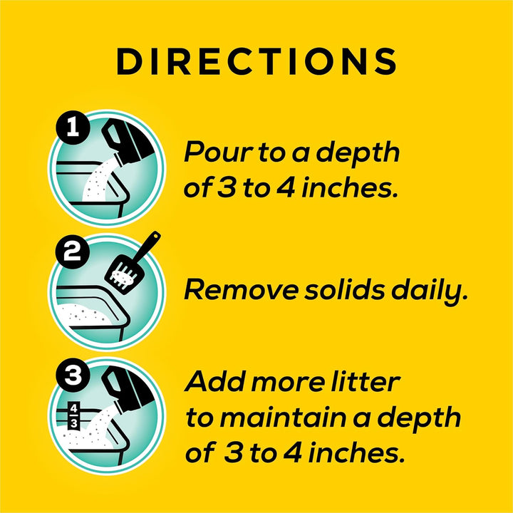 Purina  Free and Clean Unscented Cat Litter - 38 Lb. Box