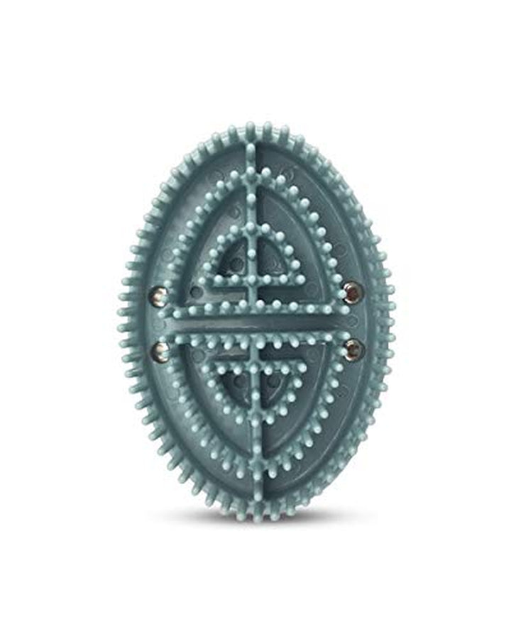 Flexible Glossy Curry Comb for Horses - Lavender, Hot Pink, Grey - Unisex Adult Horse Owners/Handlers