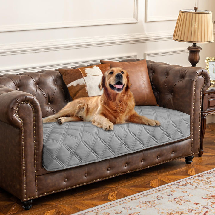 Waterproof Dog Bed Cover Pet Blanket with Anti-Slip Back for Furniture Bed Couch Sofa