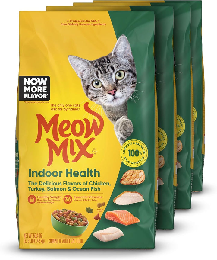 Indoor Health Dry Cat Food, 6.3 Pound Bag