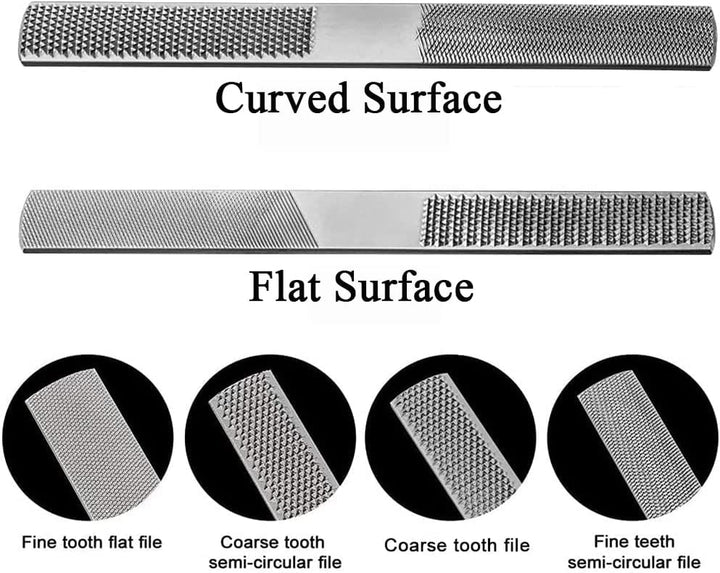 8 Inch Farrier Tool Kits （7 Piece） Mini Rasp Hoof File Goat Pig Equine Metal Shears Professional Farriers Hoof Nipper Cutter Handle Knife