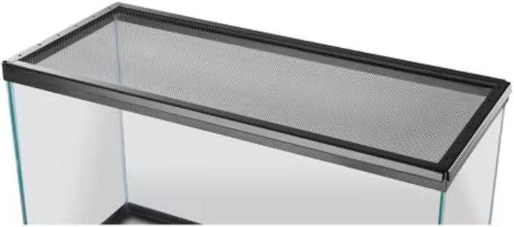 Metal Terrarium Screen Cover Size: 12" X 6"