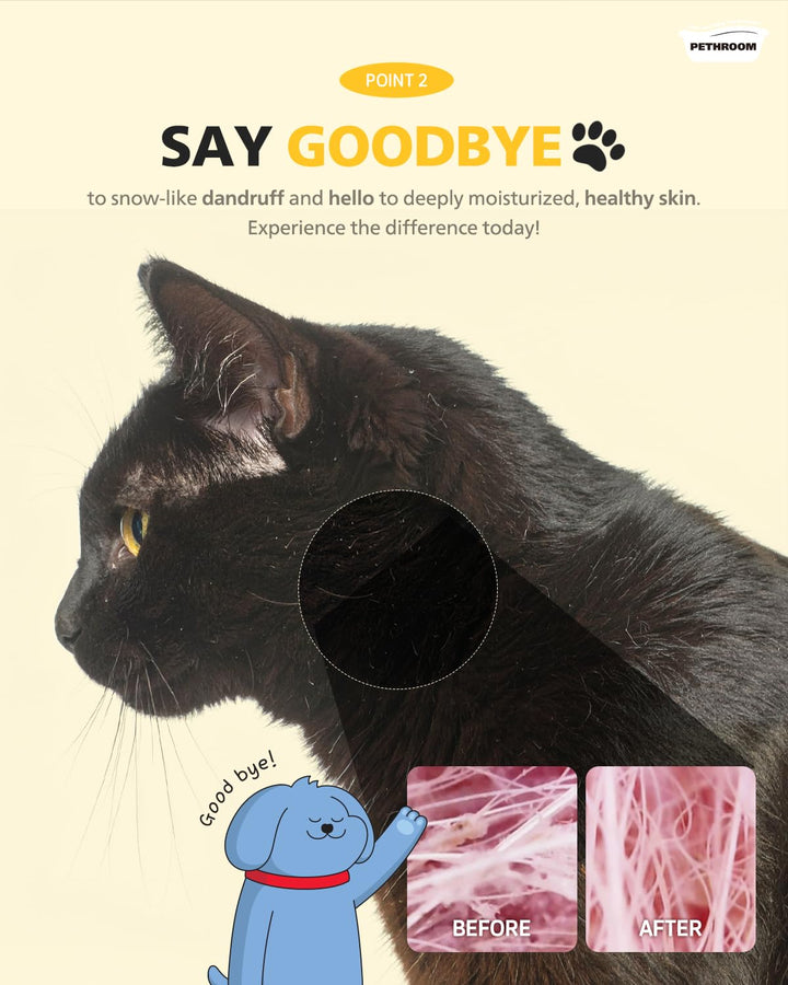 ] Unscented Cat Moisture Mist – Natural Leave-In Conditioner Spray for Cats – 95% Plant Extracts– Hydrating, Detangling, Static & Dander Control, 100% EWG Green