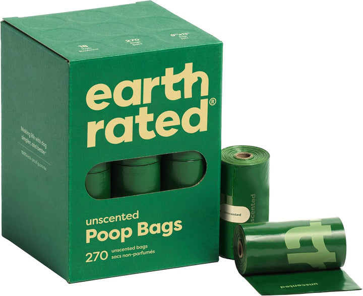Poop Bags for Dogs, Guaranteed Leak Proof and Extra Thick Waste Bag Refill Rolls, Lavender Scented, 270 Bags
