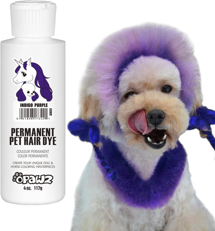 Permanent Dog Hair Dye, Pet Hair Dye Safely Used by Grooming Salons for a Decade, Pet Safe Dye Lasts over 20 Washes, Bright Color for Dogs and Horses (Adrian Pink)