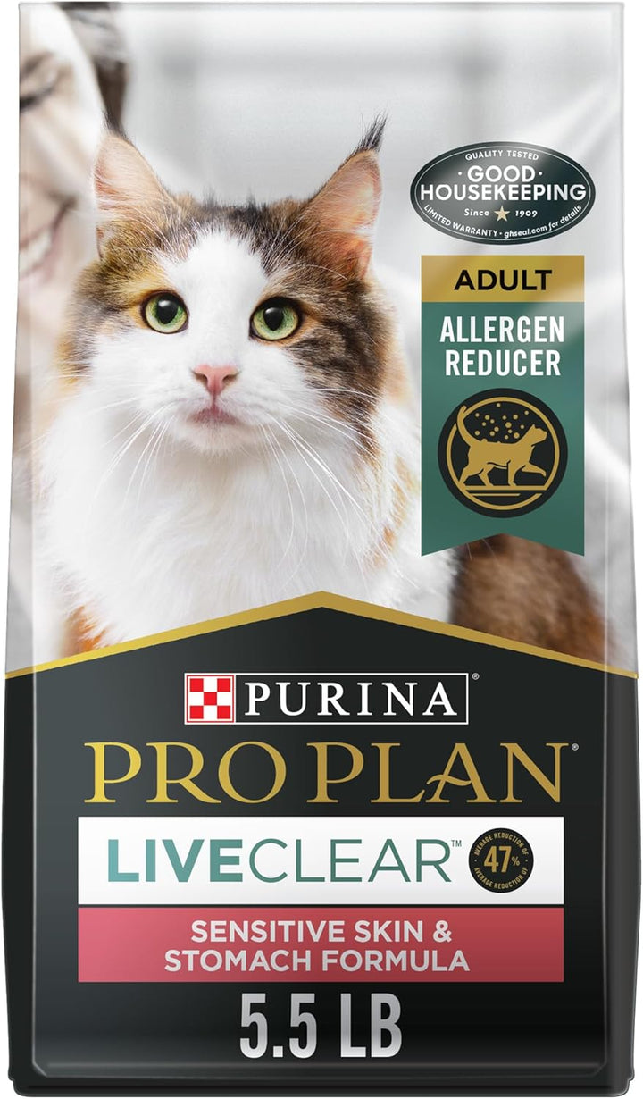 Allergen Reducing, High Protein Cat Food, LIVECLEAR Chicken and Rice Formula