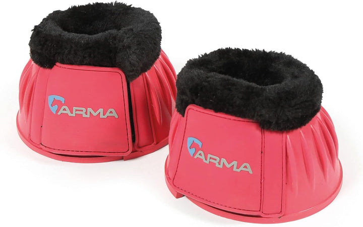 ARMA Fleece Trim Bell Boot (Black, Full)