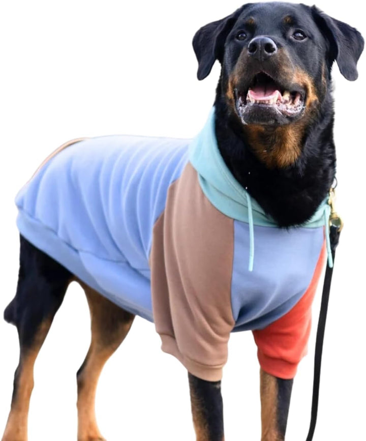 Dog Hoodie – Premium Dog Sweater for Small, Medium, and Large Dogs | Warm Outfits for French Bulldogs, Pitbull, Puppy, Winter Jacket Alternative - Cyber Punk - 3XL