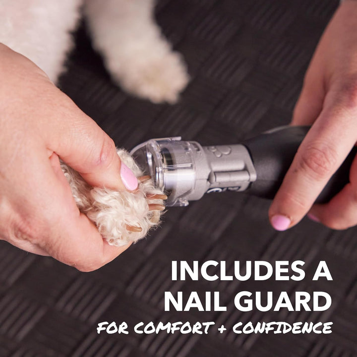 Pawcontrol 7760-PET Dog Nail Grinder and Trimmer - Cordless & Rechargeable Pet Grooming Tool Kit - Safe for Dogs, Cats, and Small Animals (Amazon Exclusive)