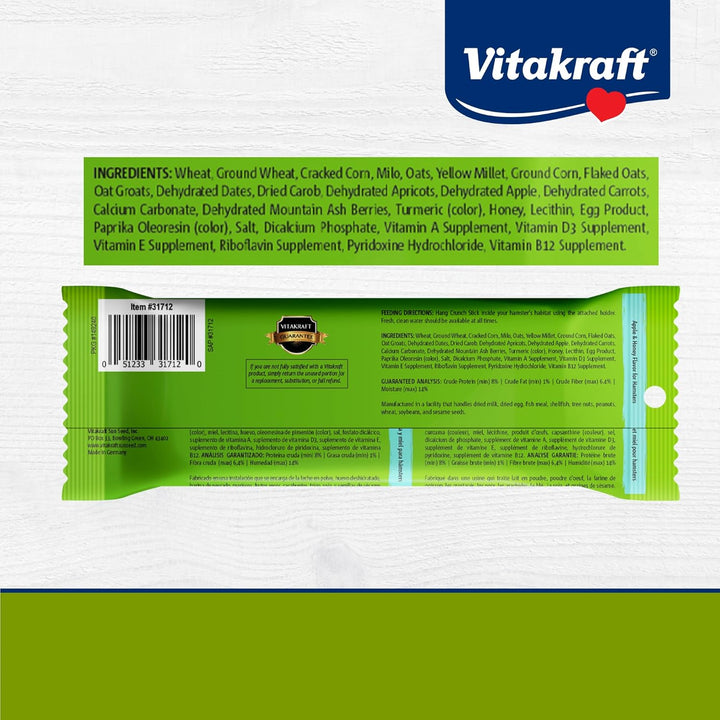 Crunch Sticks Hamster Treat - Apple and Honey - Hamster Chew Sticks