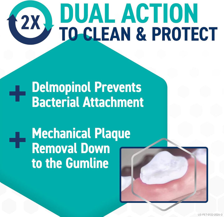 Dental Chews for Dogs, Oral Care and Hygiene Chews (Small Dogs, 10-24 Lbs.) Blue Pouch, 30 Count