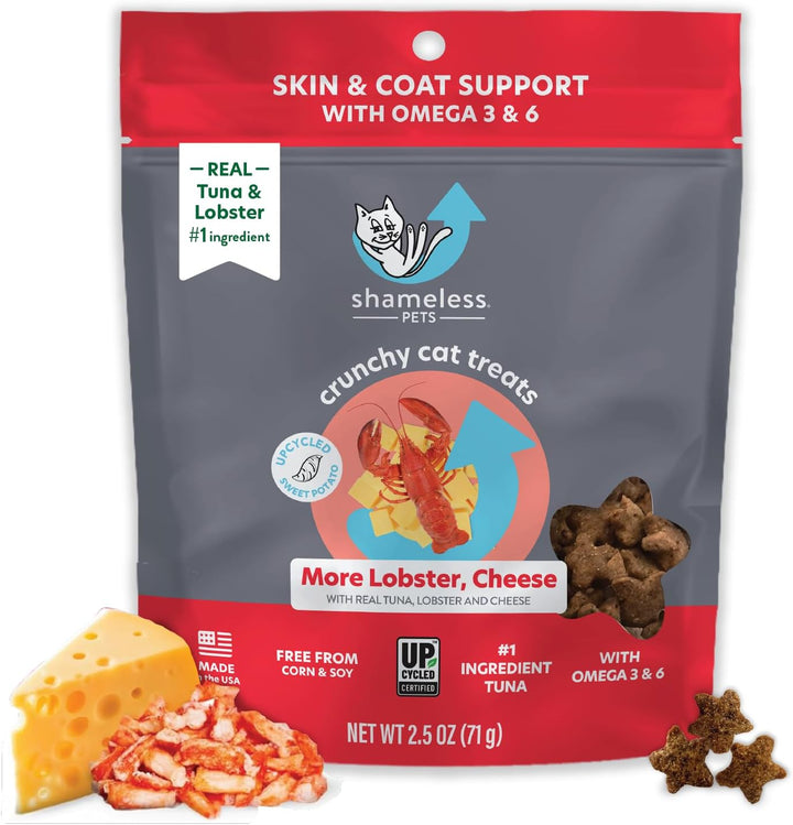 Crunchy Cat Treats - Catnip Treats for Cats with Digestive Support, Kitten Treats with Real Chicken, Natural & Healthy Flavored Feline Snacks - Catnip N Chill, 1-Pk (12 Oz)