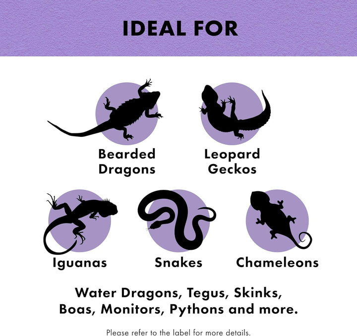 Shed-Ease Reptile Bath, Shedding Support and Penetrating Bath for All Lizards and Snakes