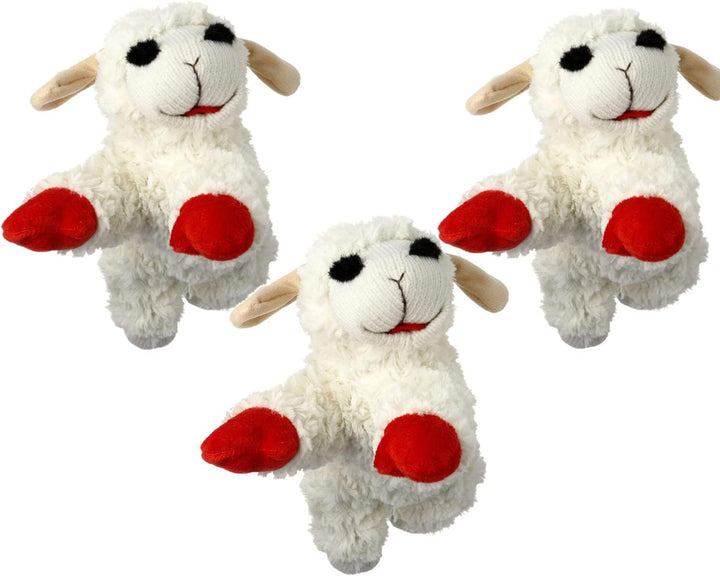 Lambchop Plush Dog Toy 24" with Squeaker Color:White 24" Size:Pack of 1