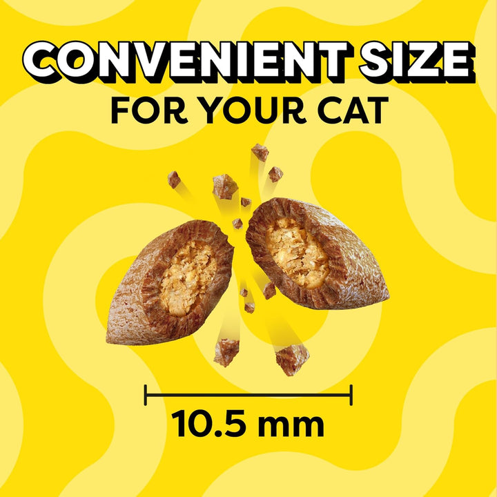 Classic Crunchy and Soft Cat Treats, Savory Salmon Flavor, 30 Oz. Tub