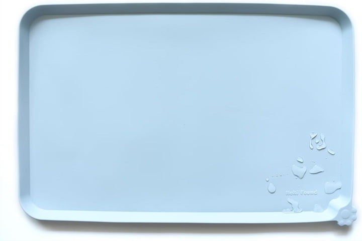 -Waterproof Pet Feeding Mats with High Lips - Multiple Size and Colors for Dogs, Cats & Others-G