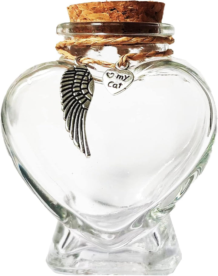 Memorial Bottle for Pet Hair，Pet Fur Memorial Fur Keepsake，Dog Cat Keepsake Fur, Pet Memorial Urn (Dog)