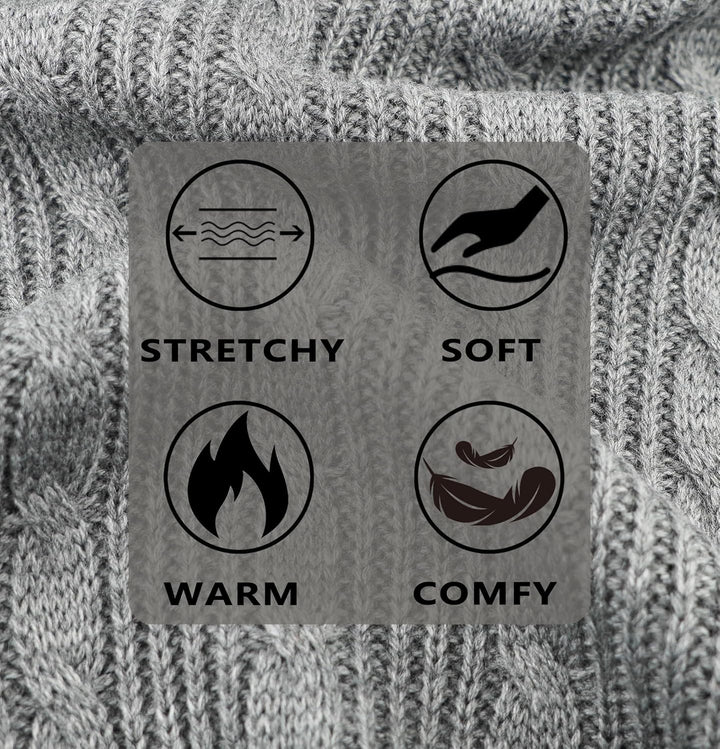 Winter Dog Clothes for Small Dogs Turtleneck Dog Sweaters Dog Knitted Warm Sweater Puppy Cold Weather Clothes Small Dog Pullover Sweater Fall Doggie Outfits Cat Apparel (Small)