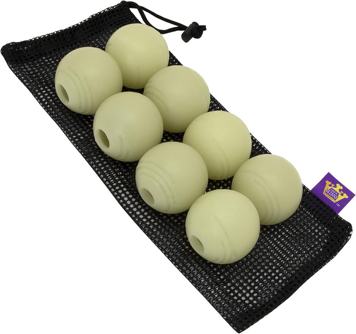 Glowing Fetch Ball, Dog Ball Toys, 2.5" 2-Pack Balls