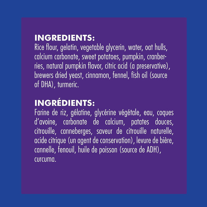 Puppy Teething Ring Pumpkin Flavor 7.2 OZ/(6 Pack)