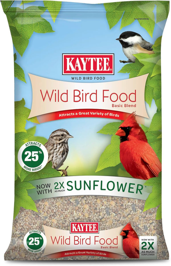 Wild Bird Food Basic Seed Blend, 5 Lb