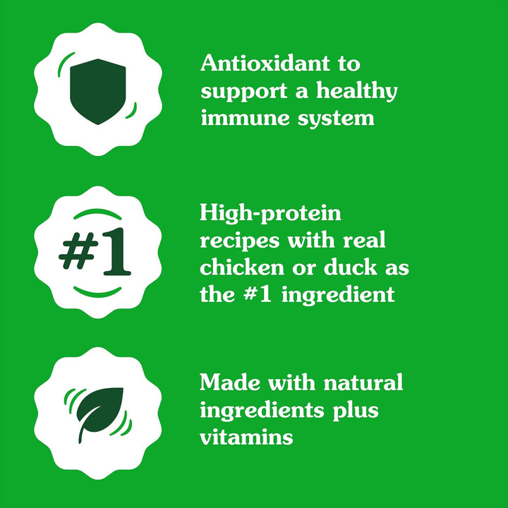 Smart Topper High Protein Wet Mix-In for Dogs, Chicken, Peas, Apples, and Brown Rice Recipe & Duck, Broccoli, Carrots and Barley Recipe Variety Pack with Whole Grains, 8 Trays of 2Oz.