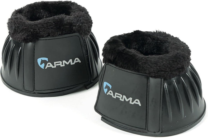ARMA Fleece Trim Bell Boot (Black, Full)