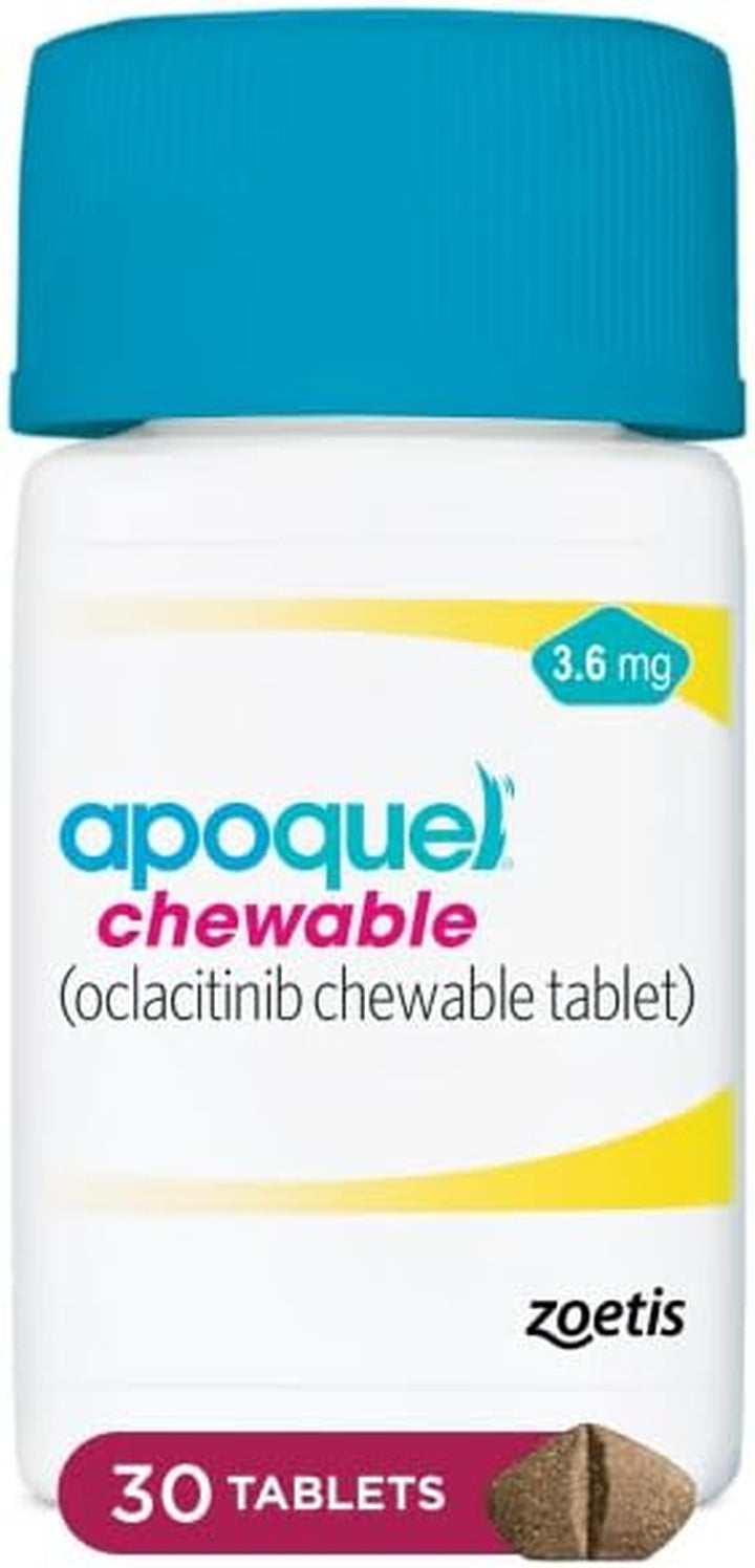 Chewable (Oclacitinib Chewable Tablet) for Dogs, 16 Mg, 30 Tablets