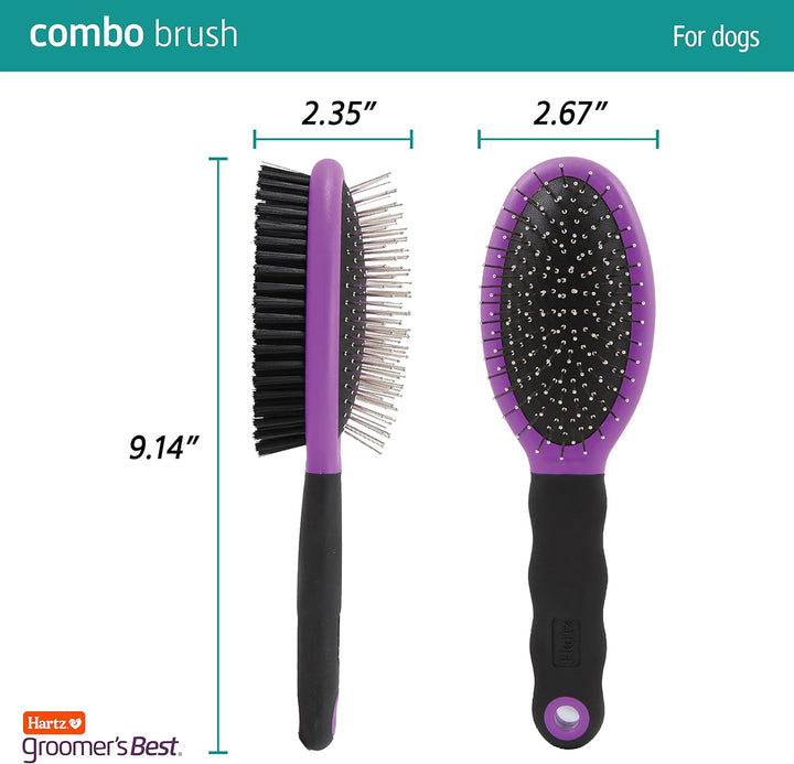 Groomer'S Best Combo Dog Brush, Multi-Colored