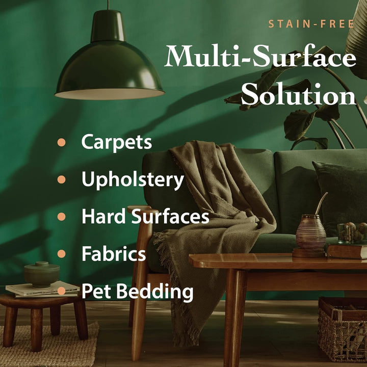 - Plant-Based Dog & Cat Allergy Spray, Dander Remover & Dust Mite Waste Reducer for Relief from Allergies - Cleans Home, Bedding & Furniture Naturally, Fragrance-Free