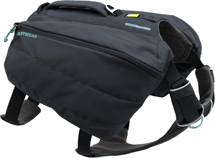 , Front Range Dog Day Pack, Backpack with Handle for Hikes & Day Trips, River Rock Green, Medium