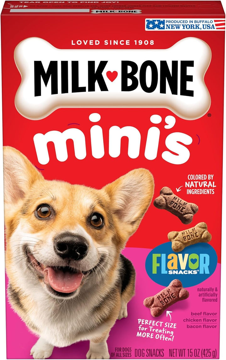 Mini'S Flavor Snacks Dog Treats, 36 Ounce