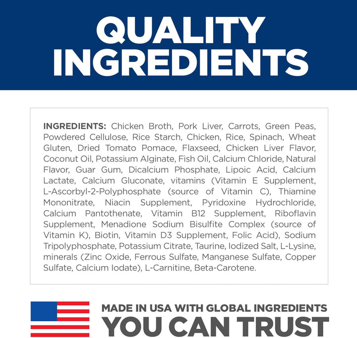 Perfect Weight, Adult 1-6, Weight Management Support, Wet Dog Food, Chicken & Vegetables Stew, 12.5 Oz Can, Case of 12