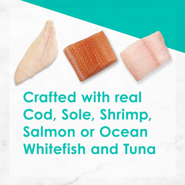 Purina  Seafood Classic Pate Collection Grain Free Wet Cat Food Variety Pack - (Pack of 24) 3 Oz. Cans