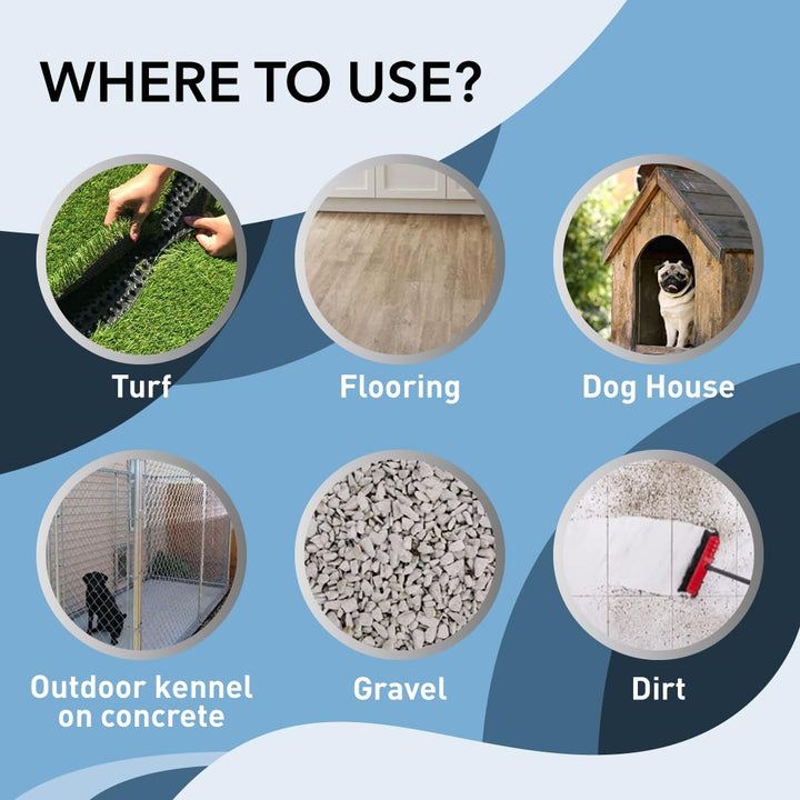 K.O.E. Fresh Scent Odor Eliminator Concentrate – for Strong Odor on Cages, Floor, & More – Non-Enzymatic for Home & Dog Kennel – Home & Pet Supplies (1 Gal)