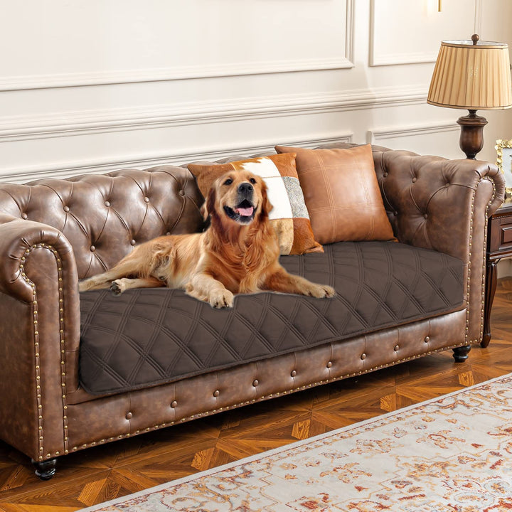 Waterproof Dog Bed Cover Pet Blanket with Anti-Slip Back for Furniture Bed Couch Sofa